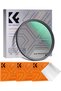 37mm Black Diffusion 1/4 & CPL 2-in-1 Lens Filter, Cinematic Polarizer Effect Filter with 18-Layer C