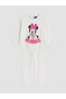 Özmarka New Season Ecru Printed Girls' Set