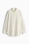 Oversized viscose-blend shirt - 6