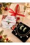 New Year's 3-Piece Gift Set (Earrings, Steel Necklace, Bracelet) - 3