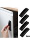 4 Pack Self-Stick Drawer Handle Helper,Plastic Self-Stick Push Pull Helper,Adhesive Cabinet Handles, - 5
