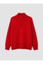 Peak New Season Red Turtleneck Women's Knit Sweater