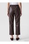 Peak New Season Brown Women's Trousers with Elastic Waist - 4
