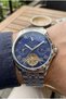 Luxury Automatic Men's Watch |   42 mm Steel Case, Navy Blue Dial - 2