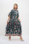 Women's Floral Patterned Modern Dress(7090) - 6