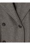 Peak New Season Grey Plus Size Women's Cashmere Coat - 7