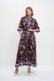 Women's Floral Patterned Modern Dress(7090) - 7