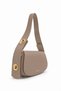 Buckled flap baguette mink bag 0068 - 2