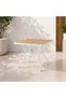 Square Cafe Table 90*90 F31 White&Beige