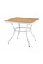 Square Cafe Table 90*90 F31 White&Beige - 2