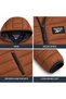 Men Charcoal Duffle Coat - 6