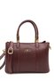 Double Handle Textured Claret Red Bag 0081 - 2