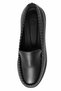Black Ribbed Moccasins 35530 - 3