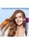 Professional Supersonic Leafless Hair Dryer 1800W gray color - 4
