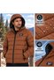 Men Charcoal Duffle Coat - 4
