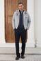 Removable Hooded Quilted Detail Coat - 8