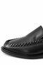 Black Ribbed Moccasins 35530 - 2