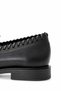 Black Ribbed Moccasins 35530 - 5