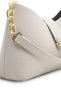 Beige Bag with Chain Strap Detail and Cover 0057 - 3