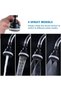 Faucet Aerator Sprayer Attachment, Kitchen Faucet Head Replacement with 4 Spray Modes, 360° Swivel E - 2