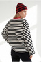 Women's Black Embroidery Patch Detailed Thick Sweatshirt Swt-19000824 - 2