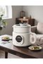 1.6L Digital Display Electric Cooking Pot with Glass Lid, Noodle Cooker & Egg Boiler