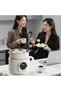 1.6L Digital Display Electric Cooking Pot with Glass Lid, Noodle Cooker & Egg Boiler - 5
