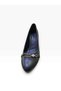 Women's Stoned Buckle Thick Heeled Evening Dress Shoes - 2