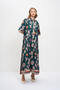 Women's Floral Patterned Modern Dress(7090) - 7
