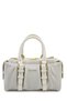 Zippered Cream Bag with Strap 0072