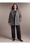 Peak New Season Grey Plus Size Women's Cashmere Coat - 2