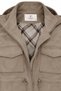 Hooded Waist Adjustable Suede Stone Jacket 0200 - 3