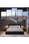 Burj Khalifa Dubai Skyline Canvas Wall Art – Premium Gallery Wrapped (40x60x80) - 2