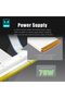 100mm PCIe 5.0 x16 GPU Riser Cable, 90 Degree Right Angle, White - 7