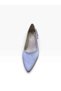 Women's Thick Short Heeled Evening Dress Shoes with Stone Heel and Metal Detail - 2