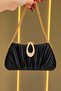 Women's Bag New Model Pleated Evening Dress Bag Patterned Stylish Bag - 2