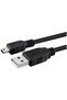 كابل شحن USB إلى Mini USB متوافق مع وحدة تحكم بلايستيشن PS3/PS3 Slim SixAxis - 2
