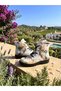 1002 Sweet Cats Printed Lace-Up and Zippered Boots - 3
