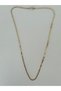 Special Mini Sequin Row Xp Gold Color Necklace - 4