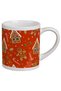 Ceramic Christmas Mug with Gingerbread Pattern 220ml
