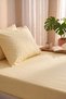 Double Cotton Elastic Sheet Set |   With 2 Pillowcases |   Non-Slip Corner Elastic, Soft Textured - 4