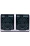 Double socket with grounding Hermes IP44 white, horizontal surface mounting - 3
