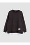 Peak New Season Brown Plus Size Women's Sweatshirt