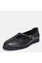 Retro style buckled women's moccasin genuine leather ballerina shoes 41-42-43-44 - 4