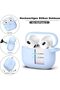 غطاء سيليكون ناعم لسماعات AirPods 3 - أزرق سماوي - 4