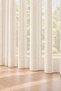 Light Beige Tulle Curtain Soft Sik Pleated Skirt Tulle Curtain That Does Not Need Ironing with Lead - 3