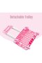4-Wheel School Bag Trolley – Pink - 5
