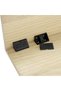 50 Pcs Premium 90 Degree Plastic Corner Braces with Cover Caps, Heavy Duty Right Angle Shelf Support Brackets, Black Furniture Corner Connectors for Cabinets, Cupboards, Wooden Shelves - 6