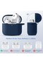 غطاء حماية سيليكون ناعم متوافق مع AirPods 5 و AirPods 4، أزرق اللون - 2
