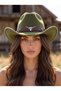Adjustable Fedora Women's Cowboy Hat - 5